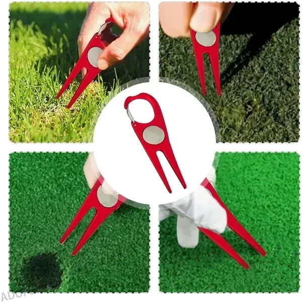 Aluminum Golf Green Fork - Comfortable Ergonomic Design 1