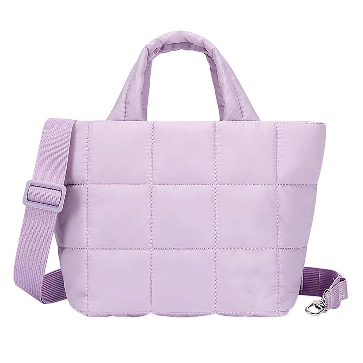 Casual Quilted Shoulder Bag with Vintage Design 7