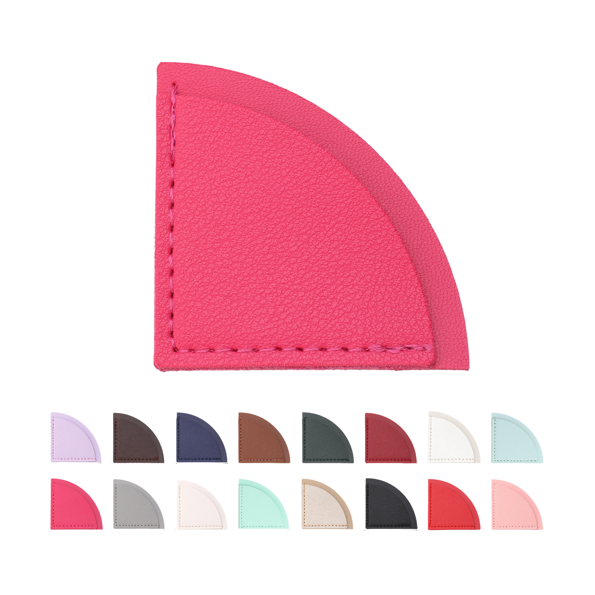 PU Leather Triangle Corner Page Book Mark 5