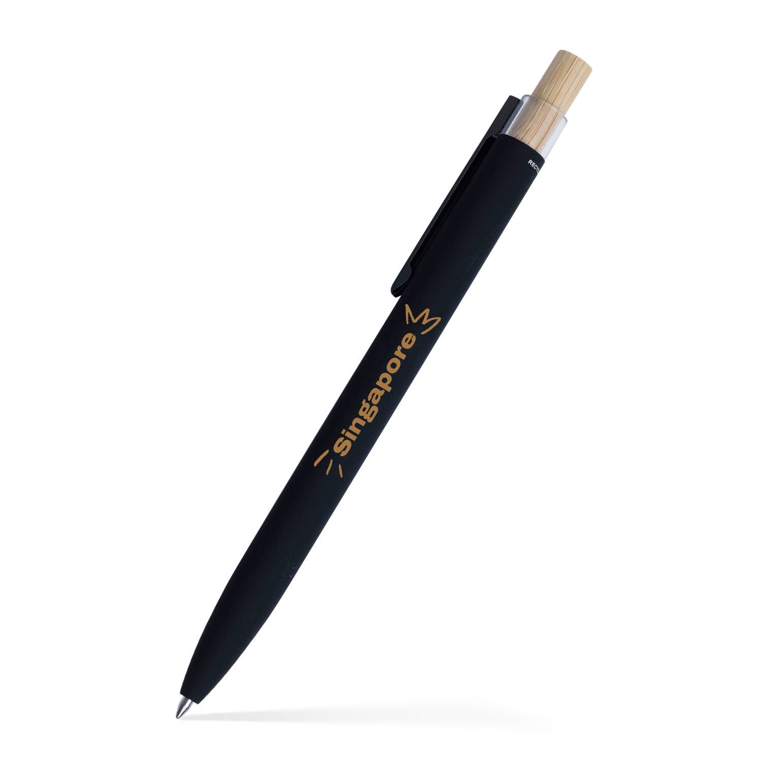 Bali Satin Soft Touch Gel Click Pen (Recycled Aluminum) 5