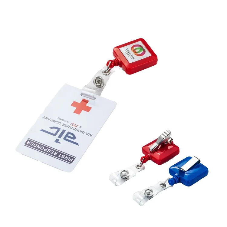 Square Badge Reels 3