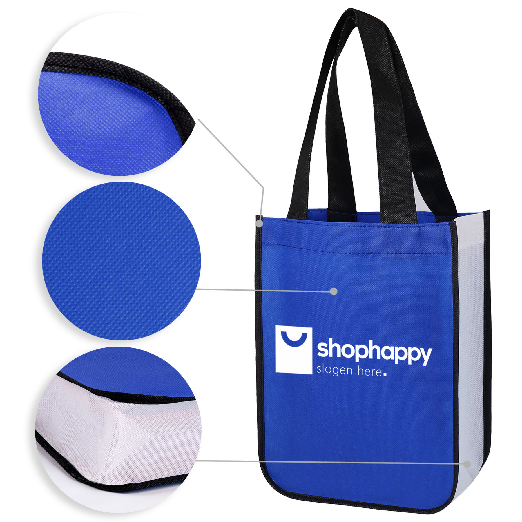 Non-Woven Two Tone Gift Bag 7
