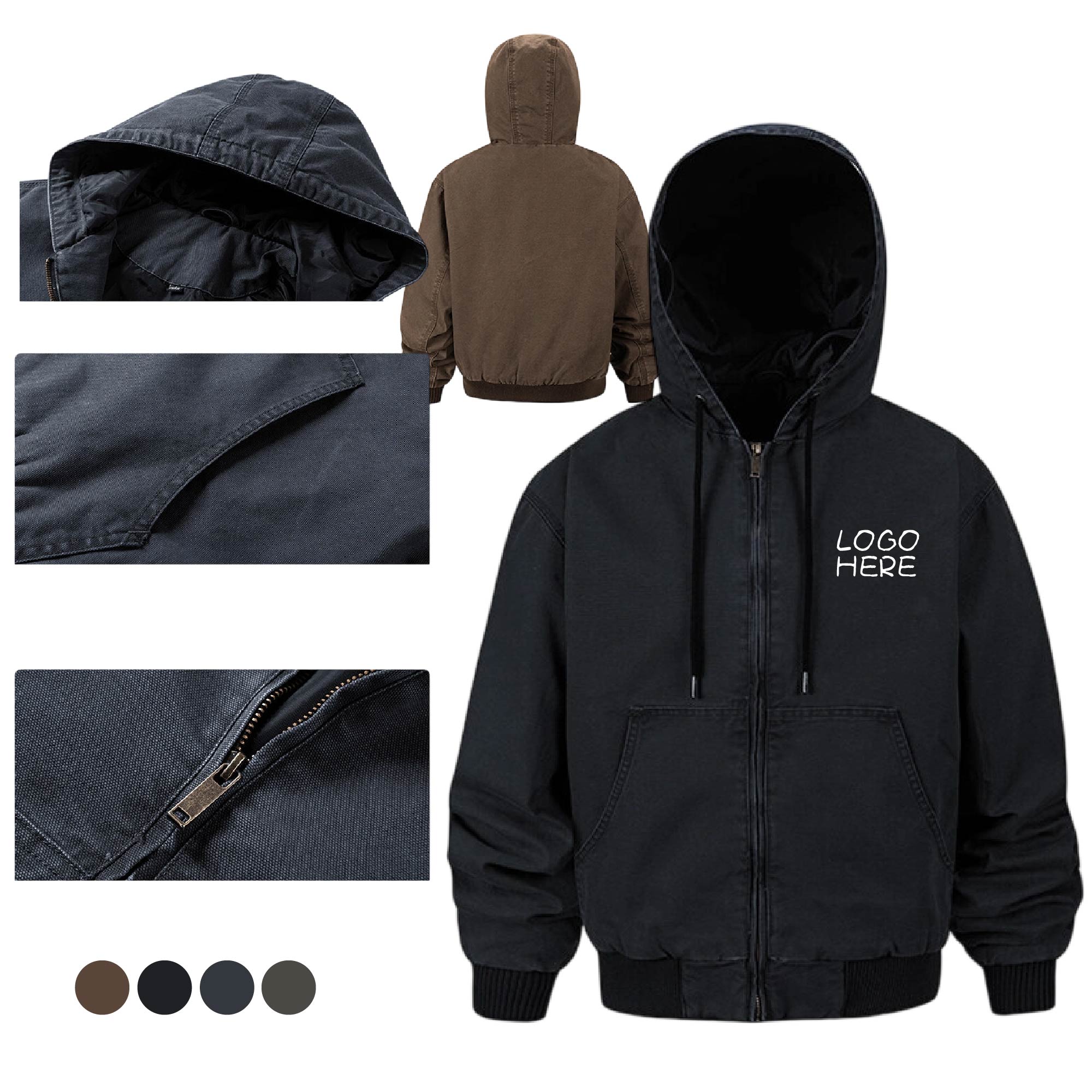 Outerwear Hooded Jacket 1