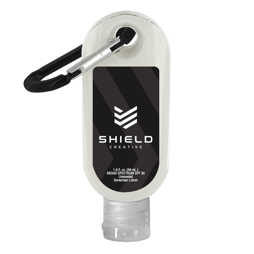 1.9 oz. SPF 30 Sunscreen with Carabiner Hook 4
