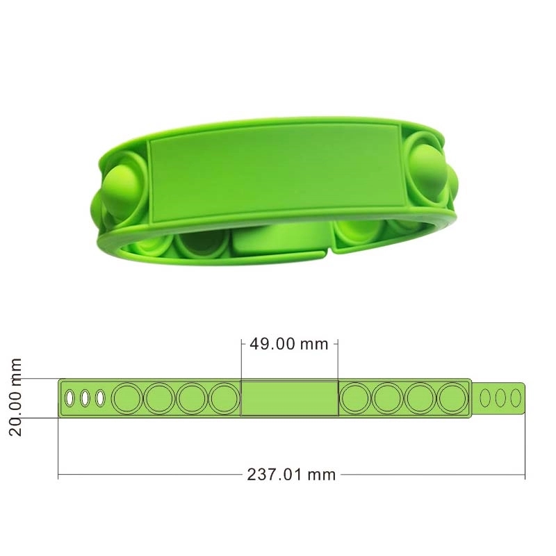 Pop Push Bubble Fidget Toy Wristbands 3