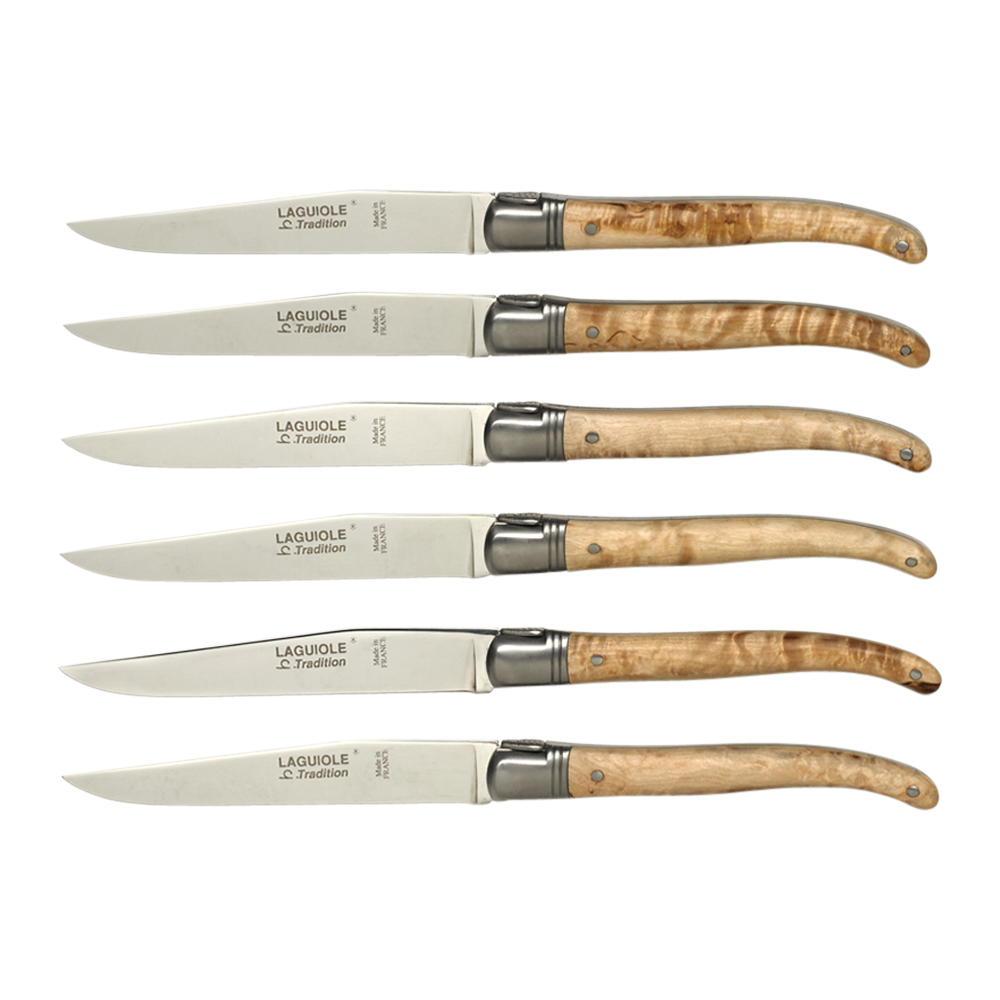 Laguiole Tradition Knife Set (Made in France) 8