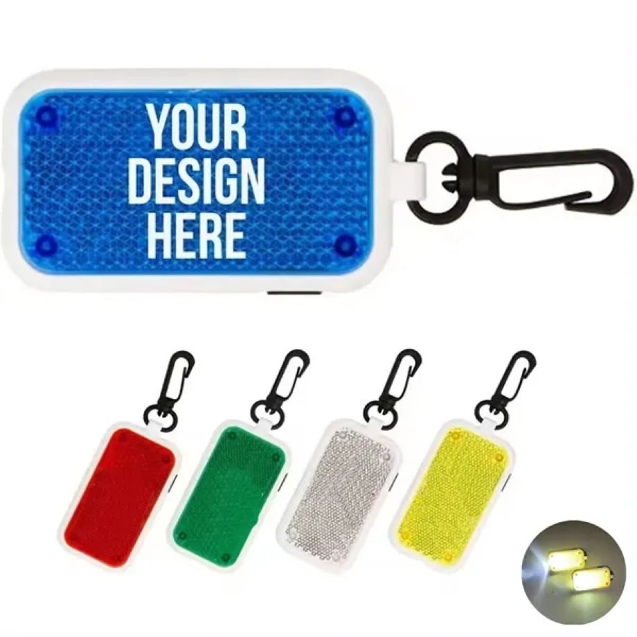 Rectangle Led Safety Reflector Flash Warning Light With Key 4