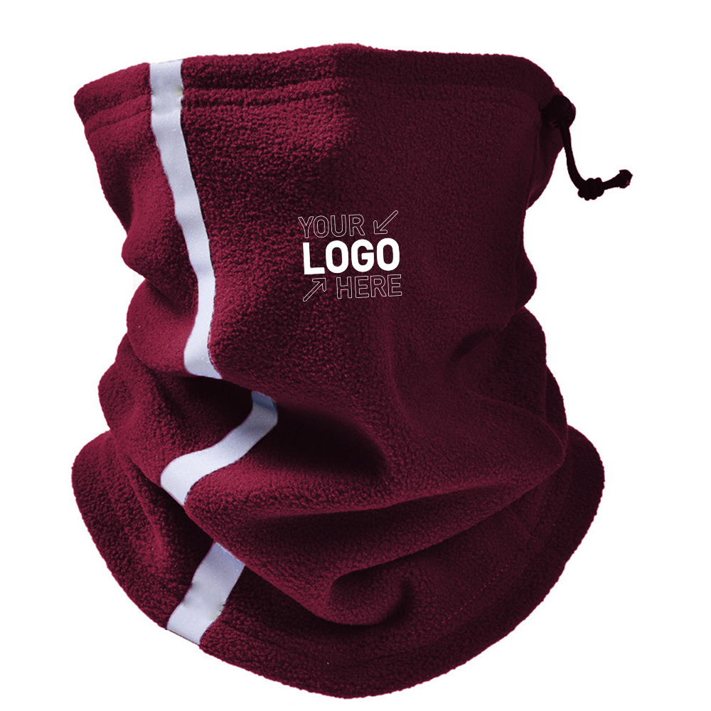 Fleece Neck Warmer Gaiter Thick Thermal Windproof for Unisex 2