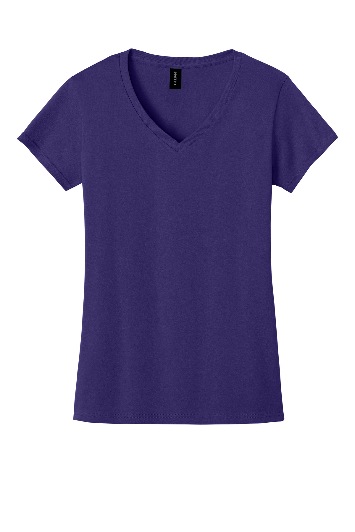 Gildan Women's Heavy Cotton 100% Cotton V-Neck T-Shirt. 5V00L 50