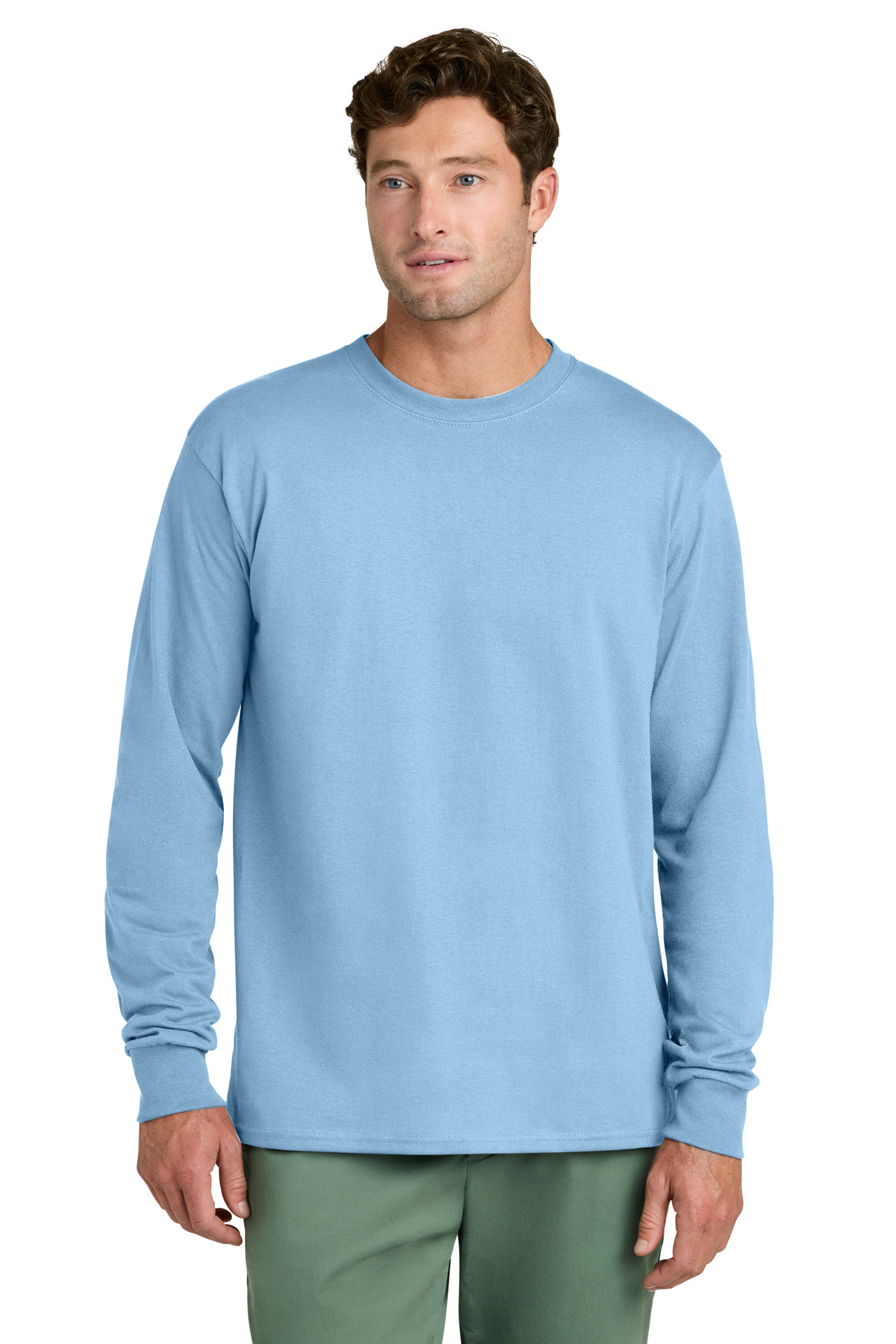 Port & Co Long Sleeve Core Cotton Tee. PC54LS 179