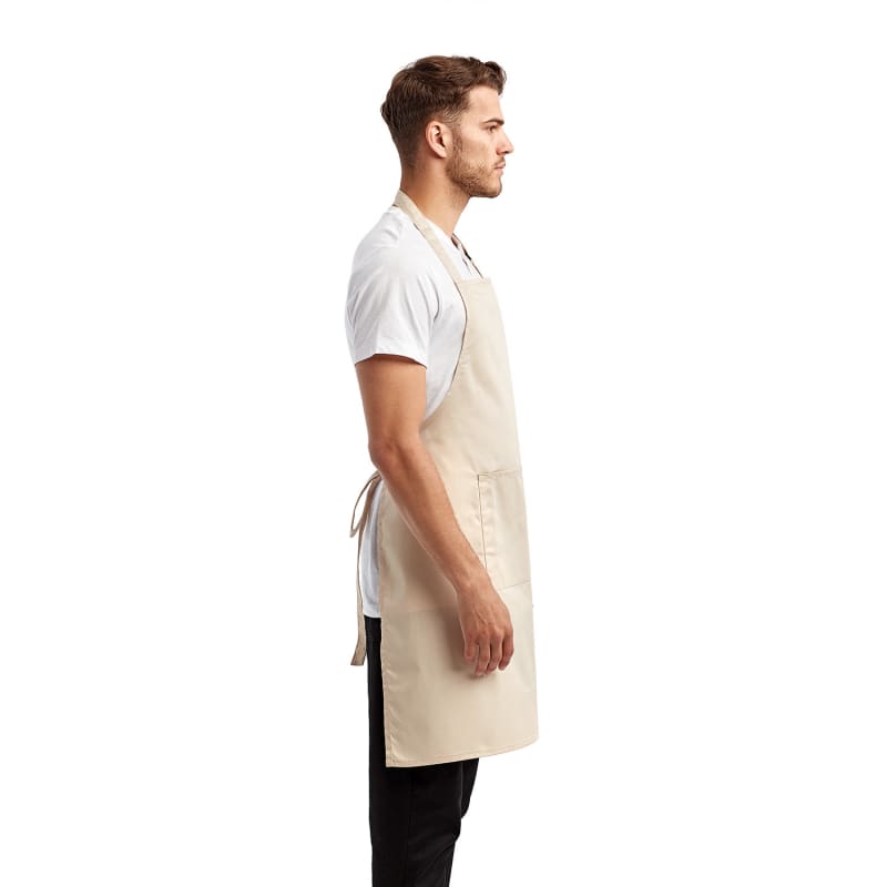 Artisan Collection By Reprime Unisex 'Colours' Recycled Bib Apron With Pocket 64