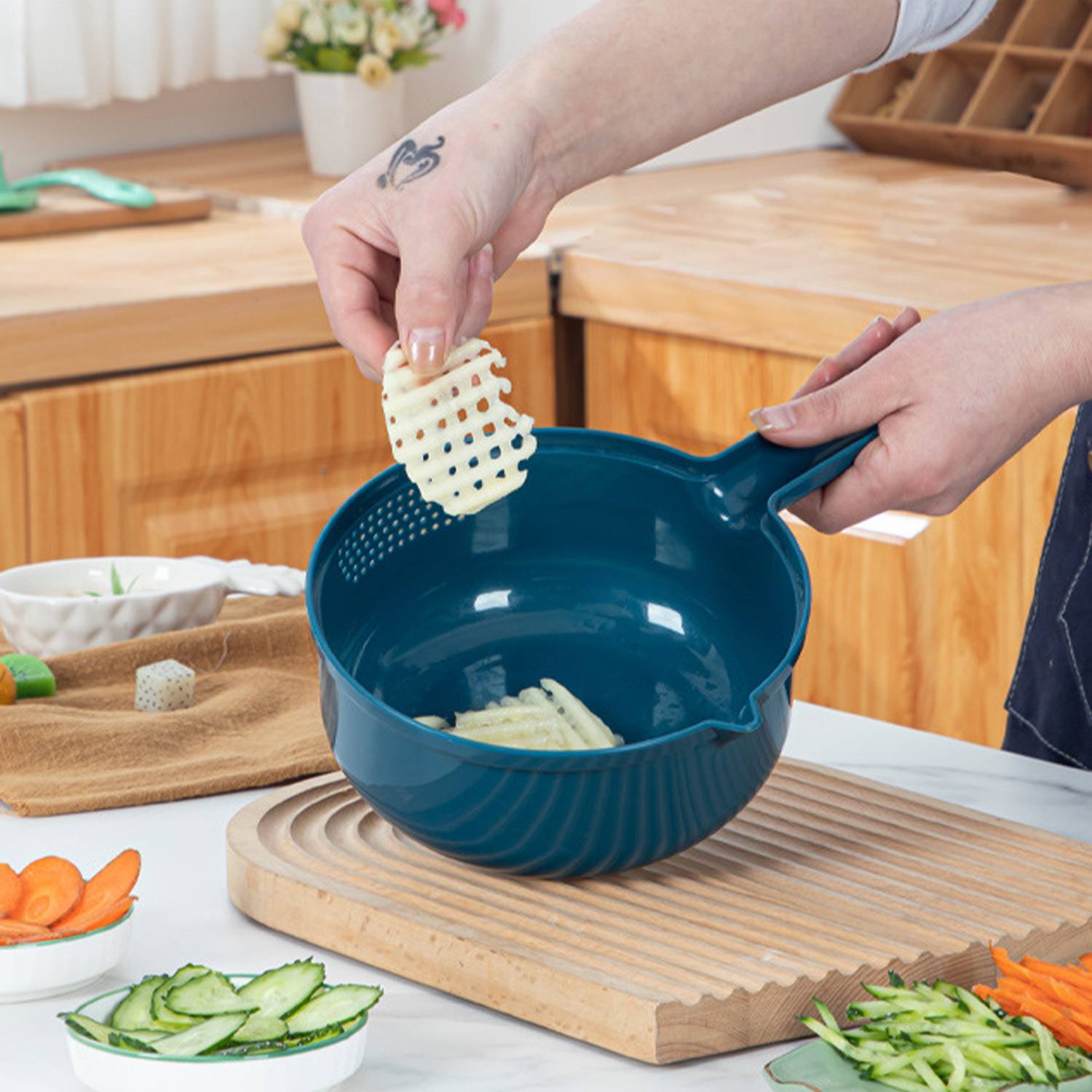 Multifunctional Food Choppers Slicers 5