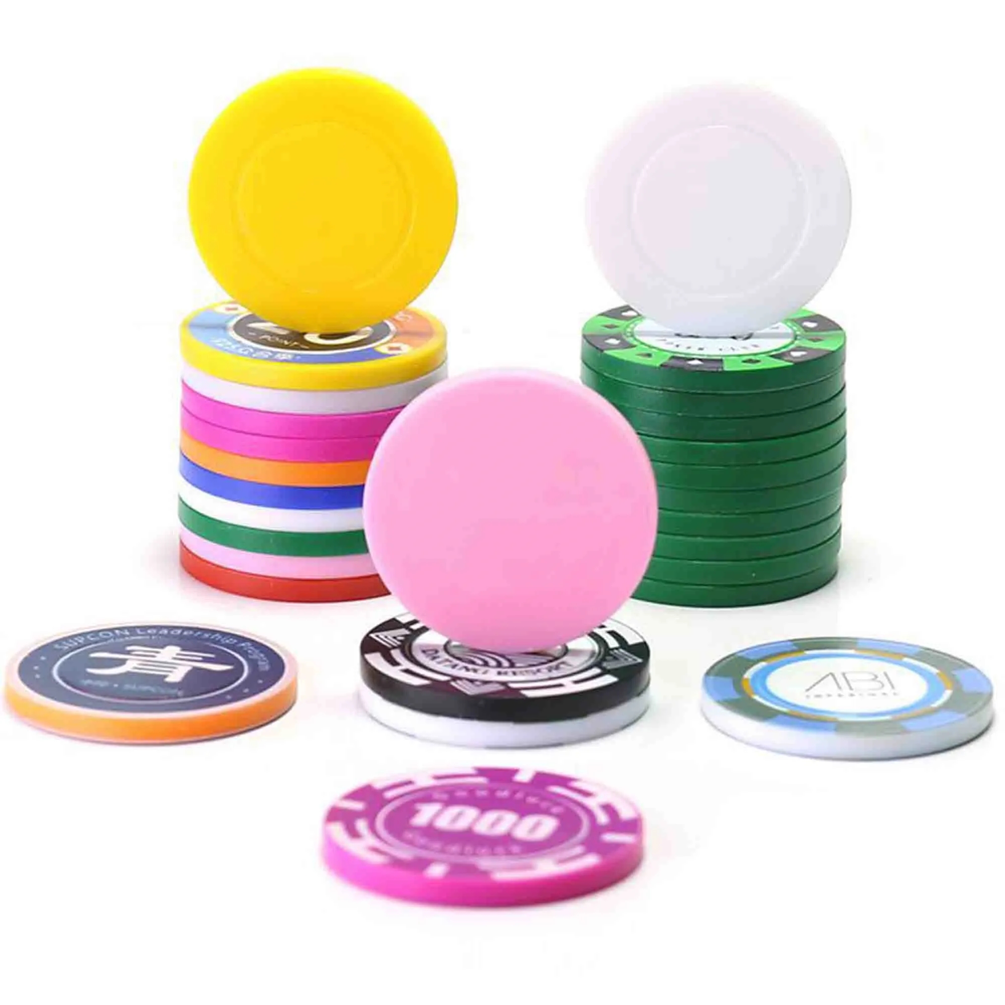 Plastic Poker Chips Appreciations Coins 2