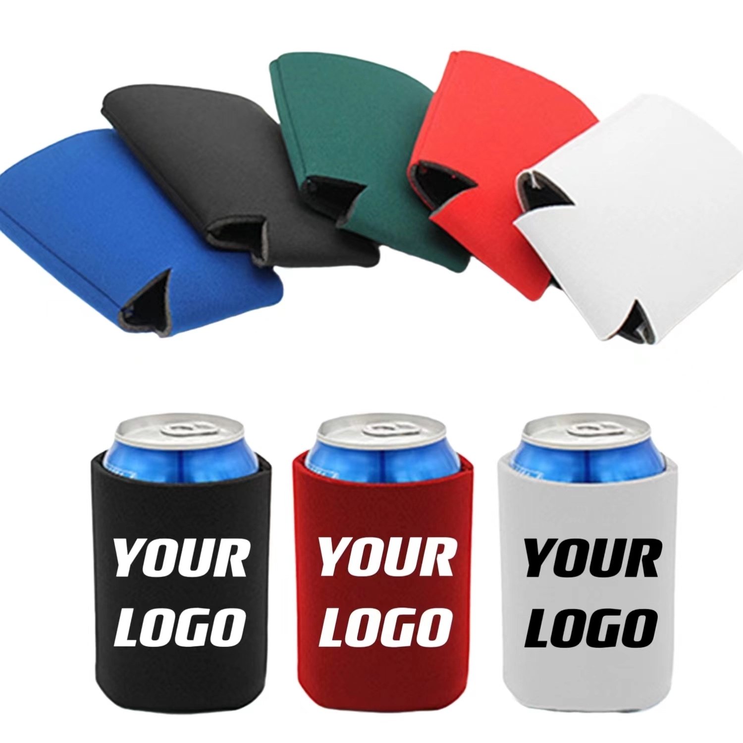 Customizable Cup Sleeves, custom koozie with logo imprint 4