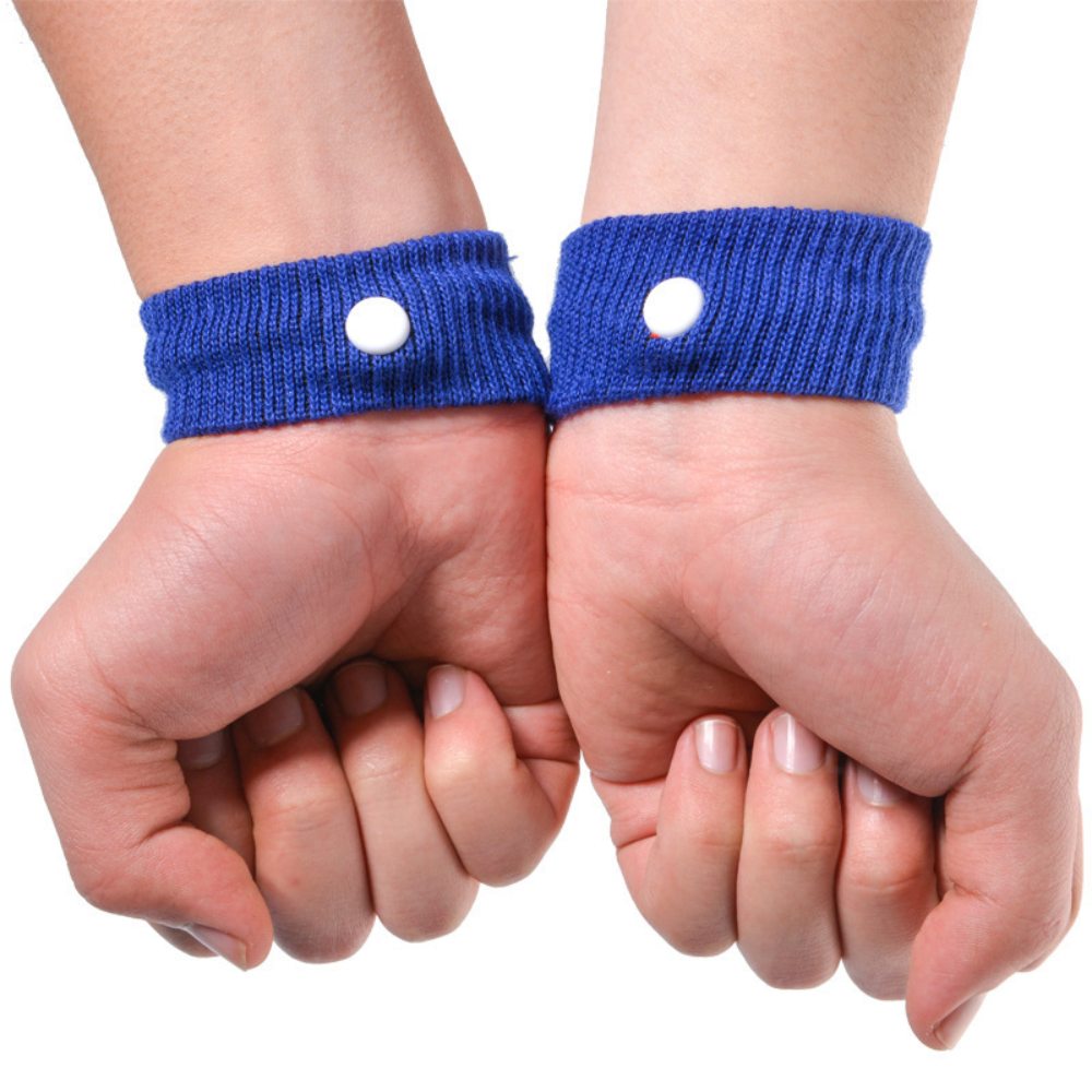 Polyester motion sickness wrist strap 4