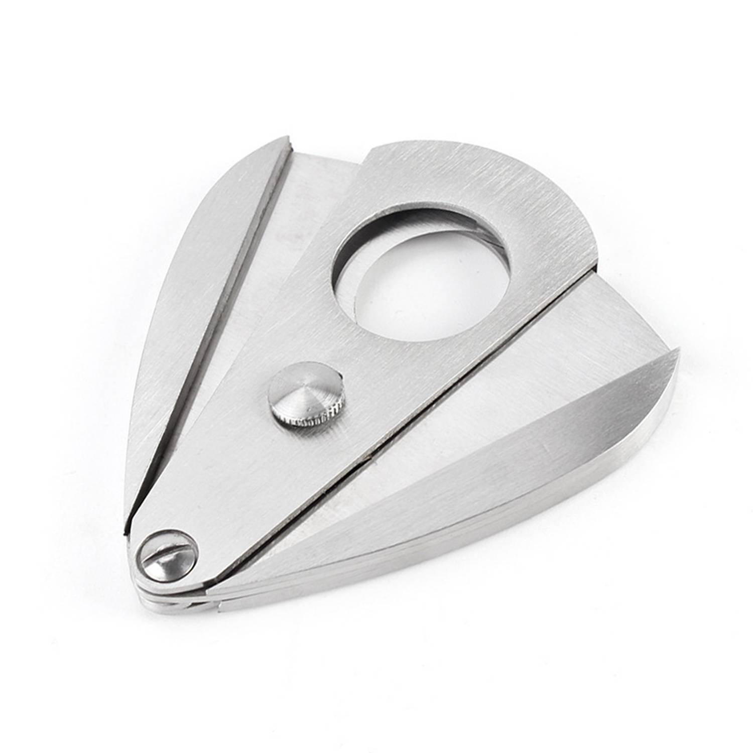 Cigar Cutter Stainless Steel Double Blade Clippers 5