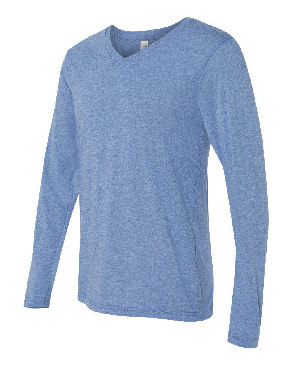Unisex Long Sleeve V-Neck Tee - 3425 6
