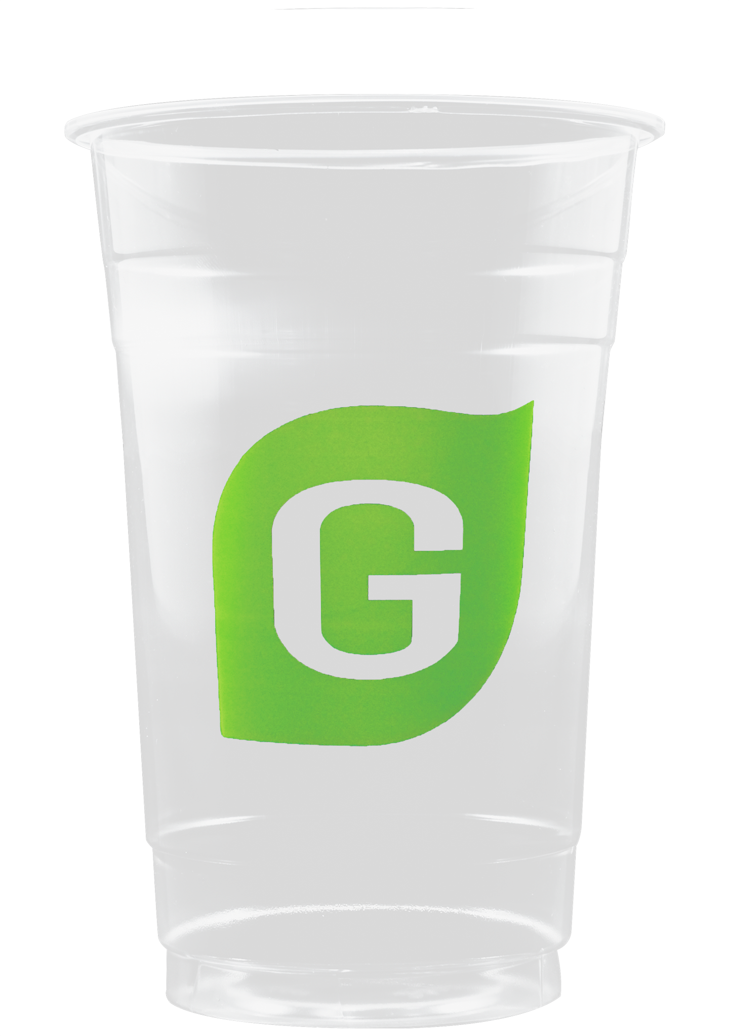 20 oz PLA Eco Cold Plastic Cup Clear Tradition Print 2