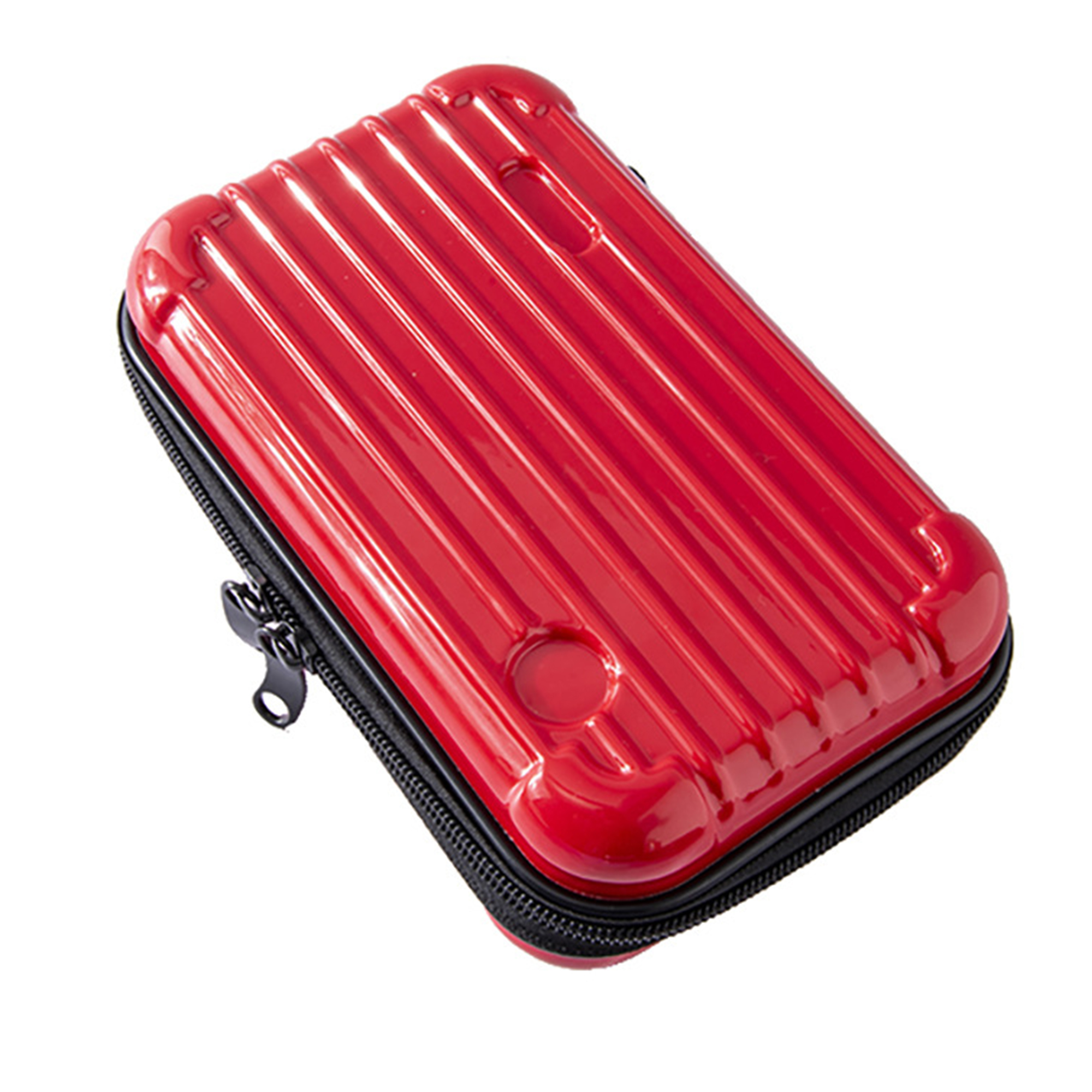 7 "Creative Luggage Makeup Storage Bag 6