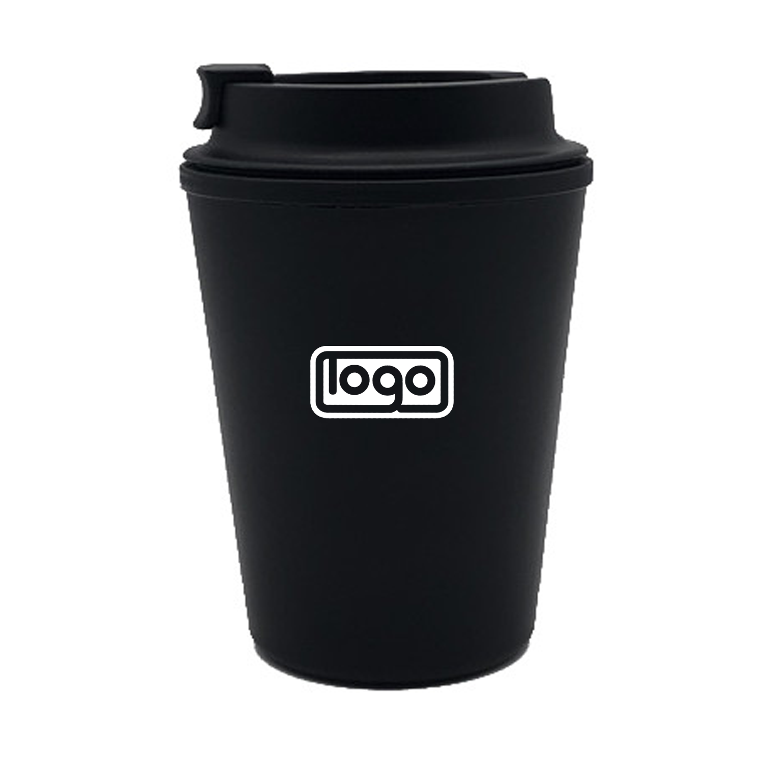 12Oz Reusable Drinking Double Wall Plastic Coffee Cups 6