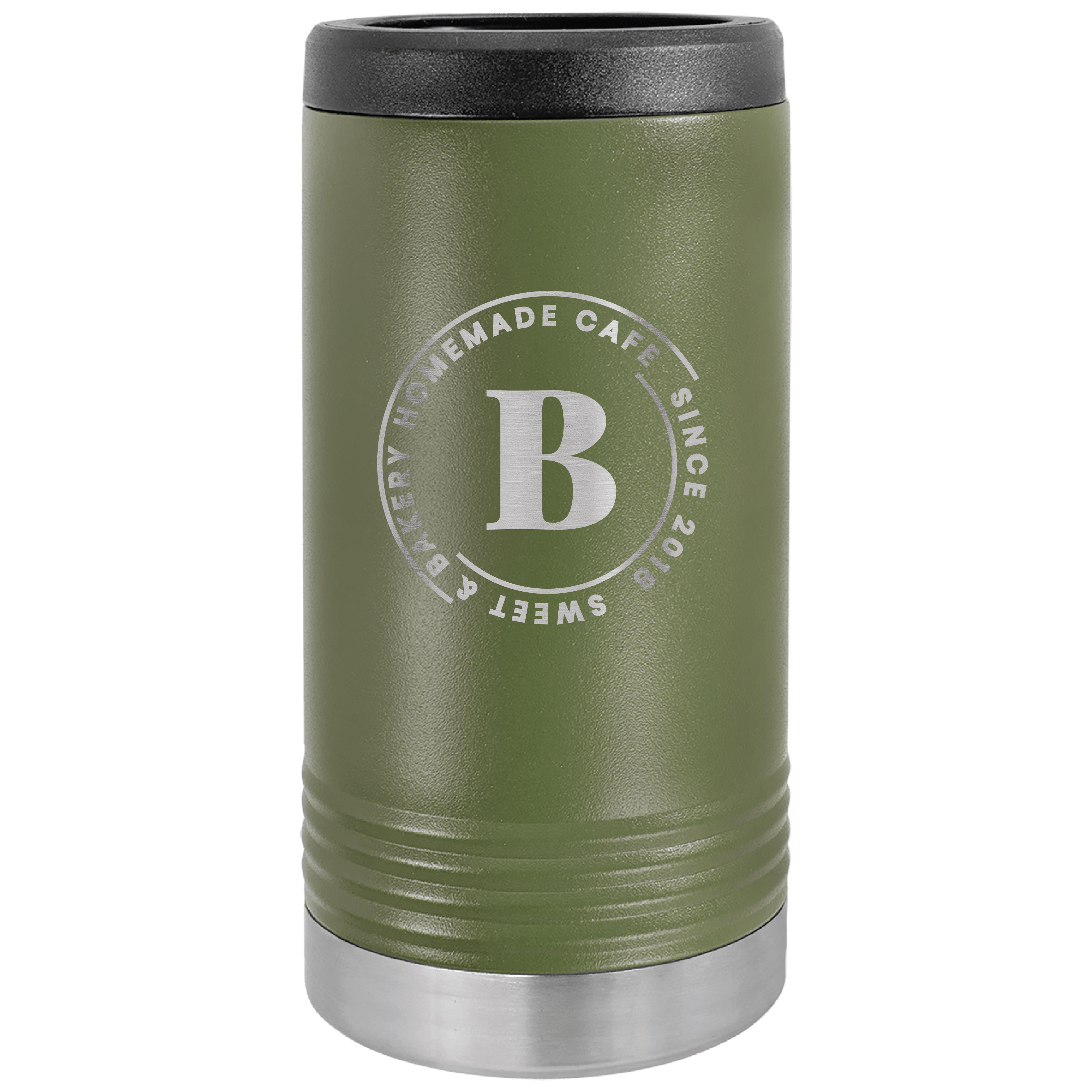 12 Oz. Polar Camel Stainless Steel Slim Can Cooler 35