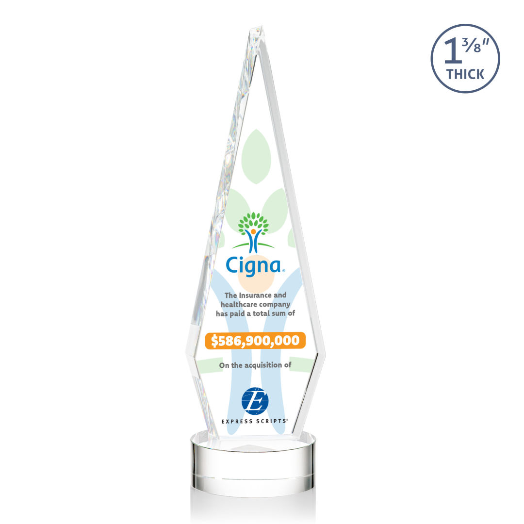 Springfield VividPrint™ Award on Stanrich Base - Clear 11
