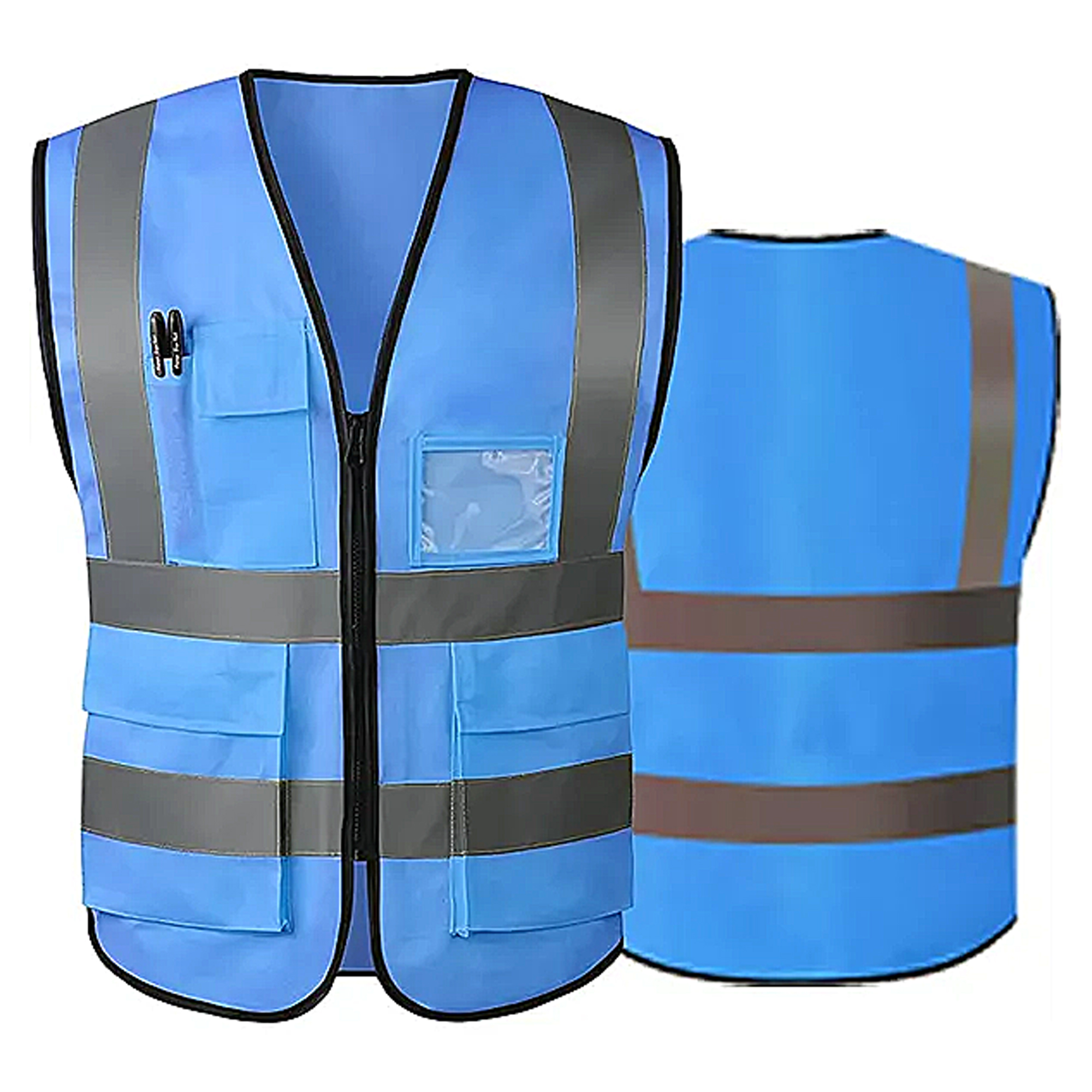 MOQ 50 Volunteer Safety Vest ?C Reflective & Bright 4