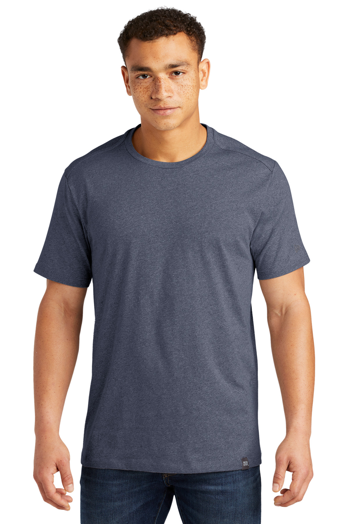 New Era Heritage Blend Crew Tee. NEA100 76
