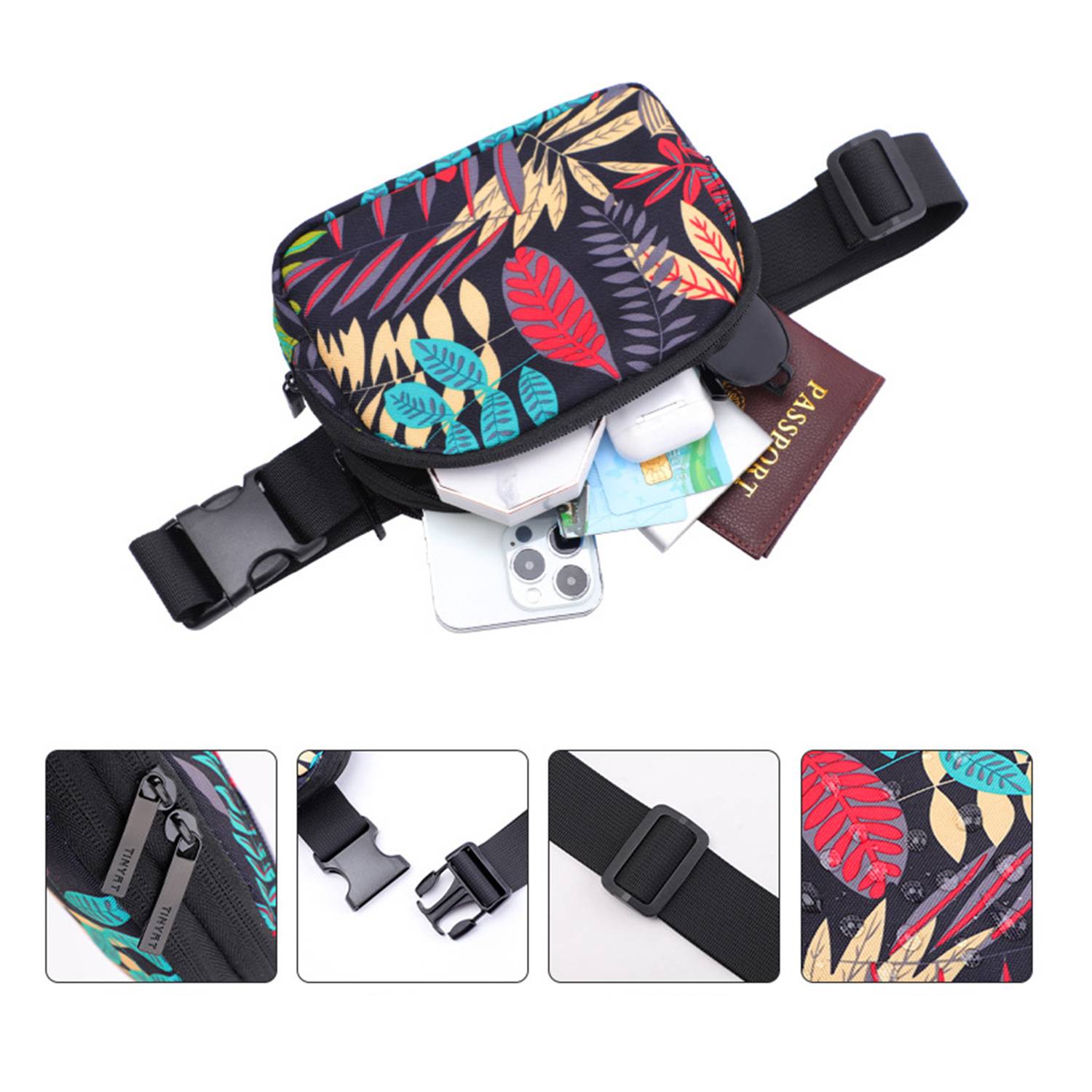 All over print Belt Bag 2