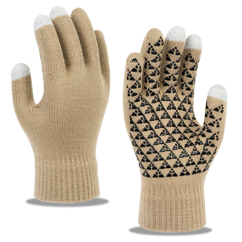 Non-Slip Gloves W/ 3 Finger Touch 6