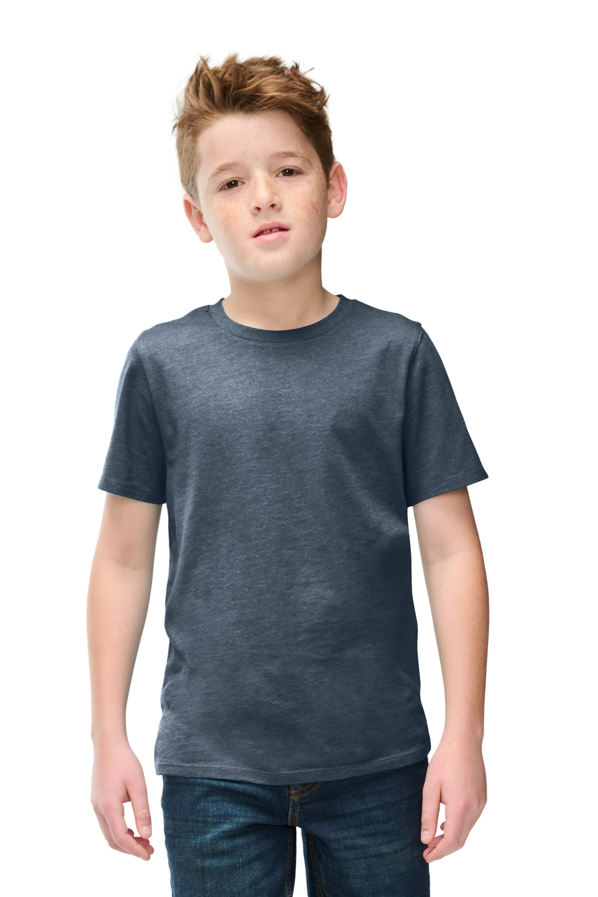 District Youth Perfect Blend CVC Tee DT108Y 14