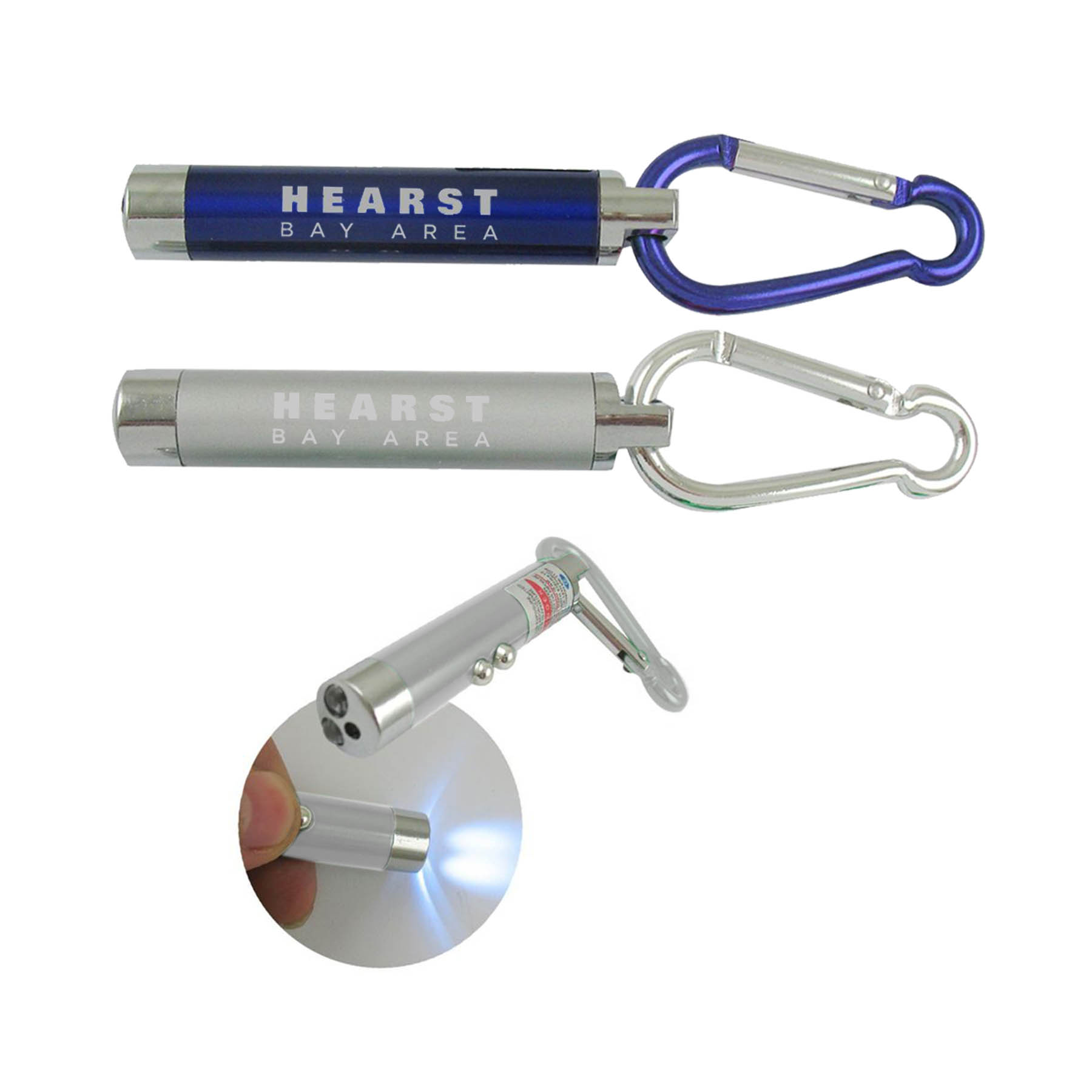 2 LED Light W/Carabiner(Close out) 4