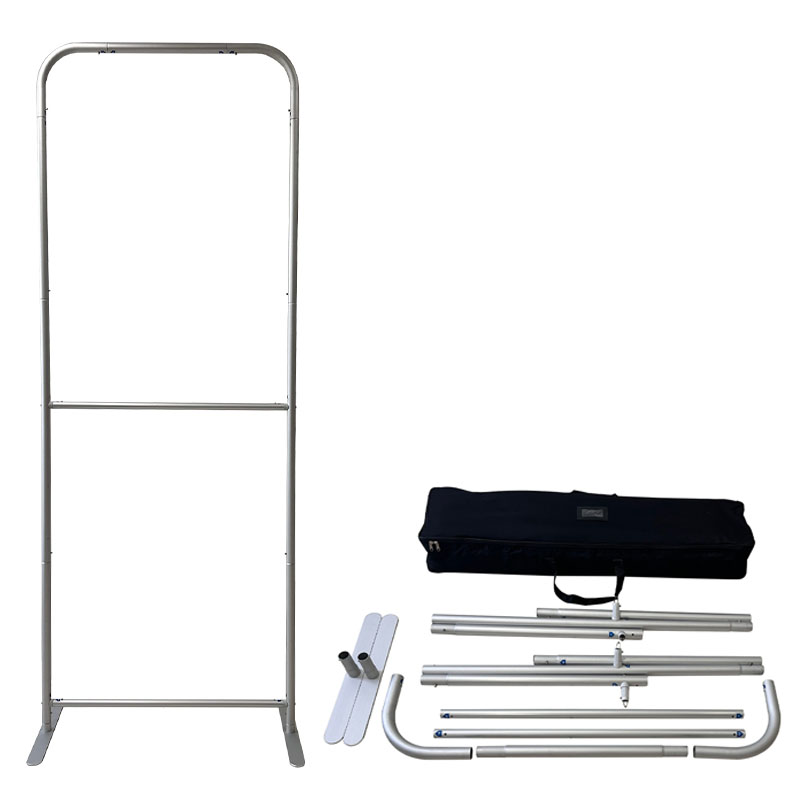 3'W x 96"H EuroFit Banner Hardware Only, Frame and Carry Case. Graphics are not included 9