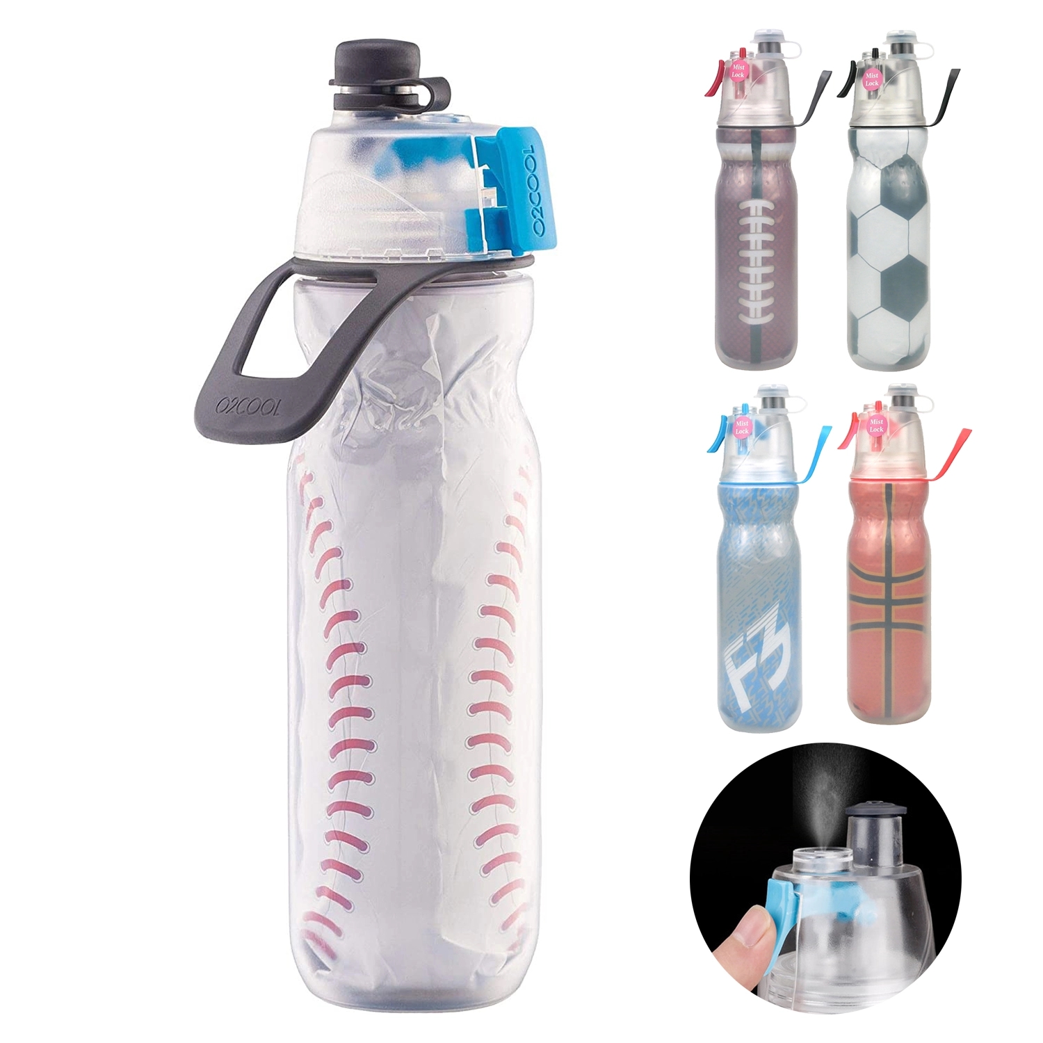 20Oz 2-In-1 Misting Water Bottle 2