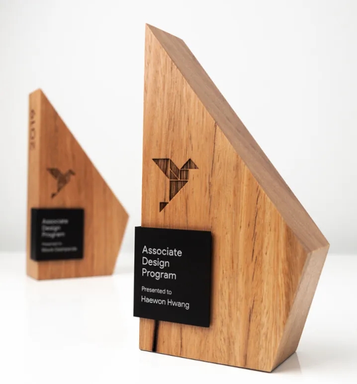 Personalized Bespoke Wooden Award 6