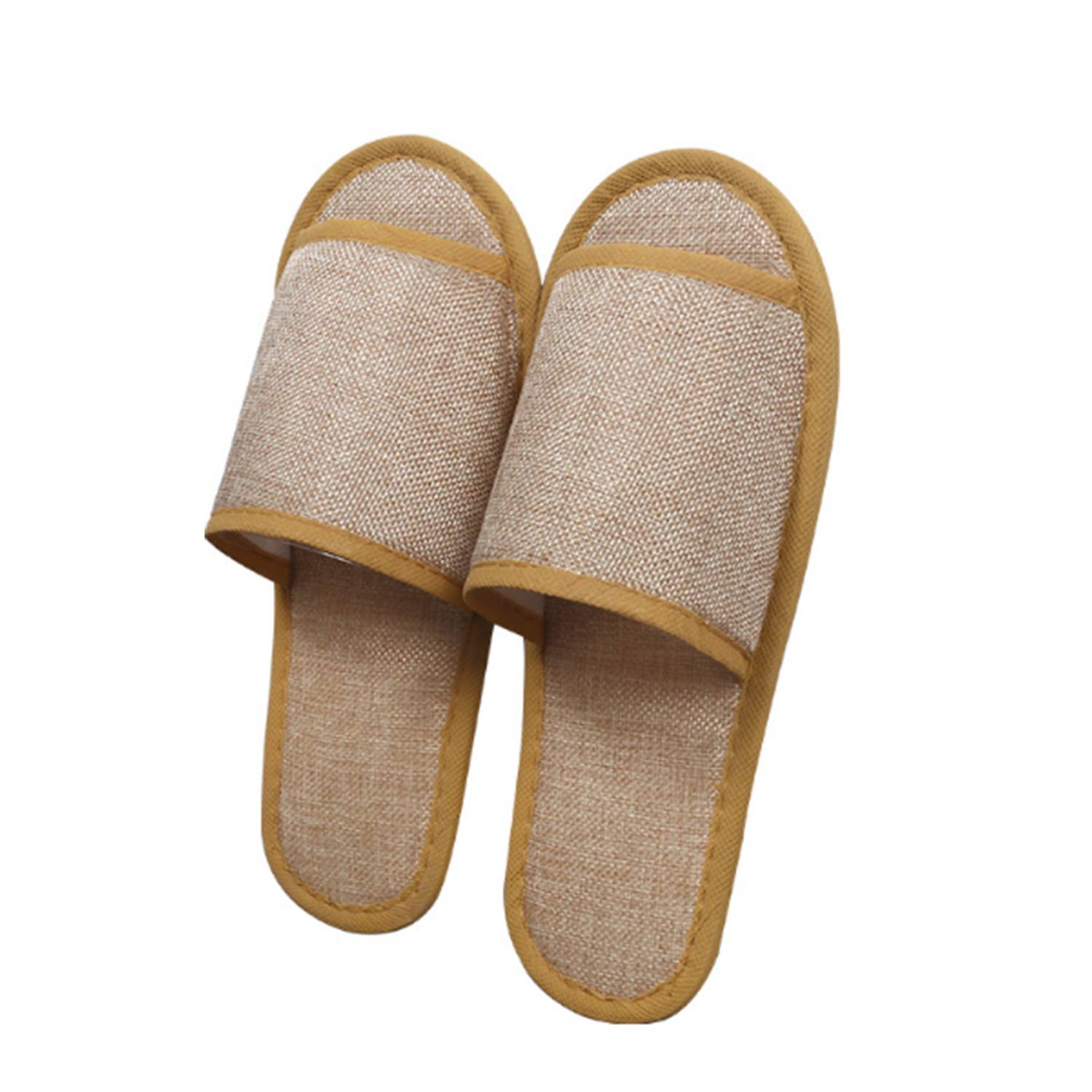 Disposable linen slippers 2