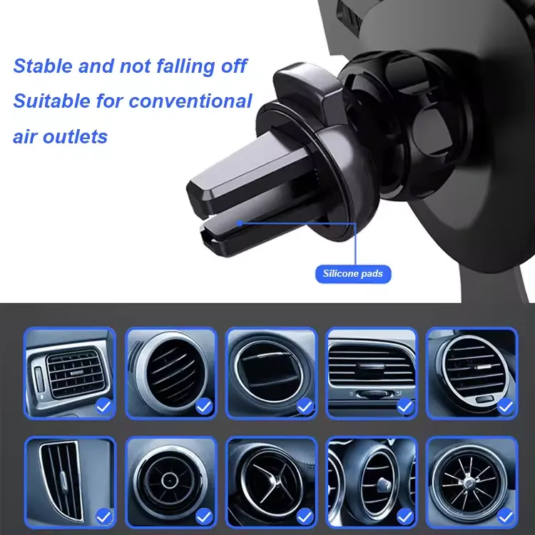 Alloy Universal Smartphone Holder for Car Air Vent 2