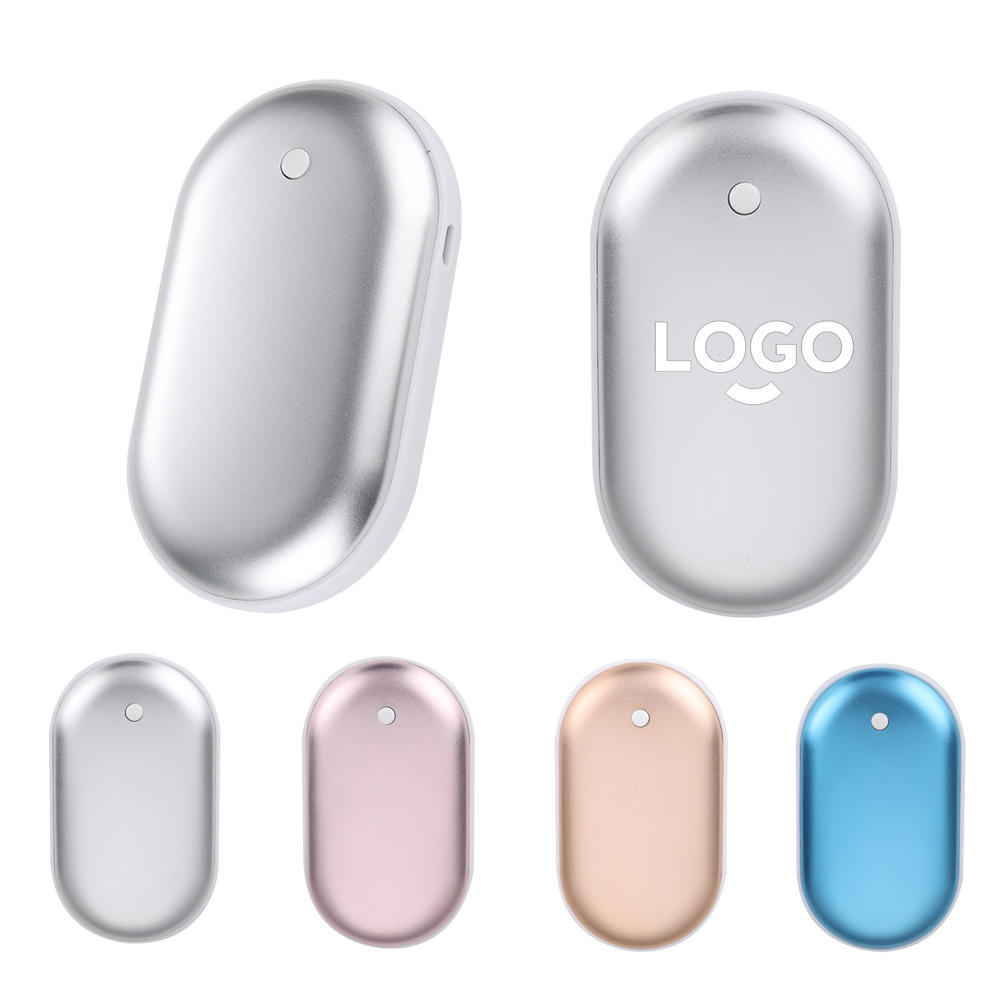 MOQ20 1200mAh Custom Rechargeable Hand Warmer 4