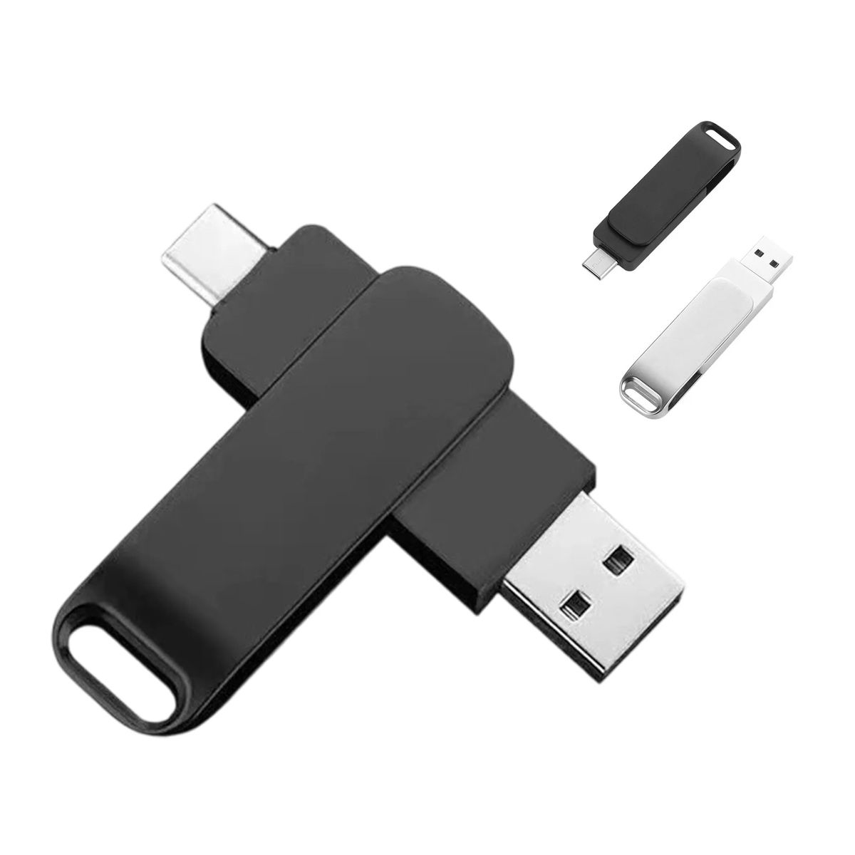 Compact Dual Connector USB Drive 4