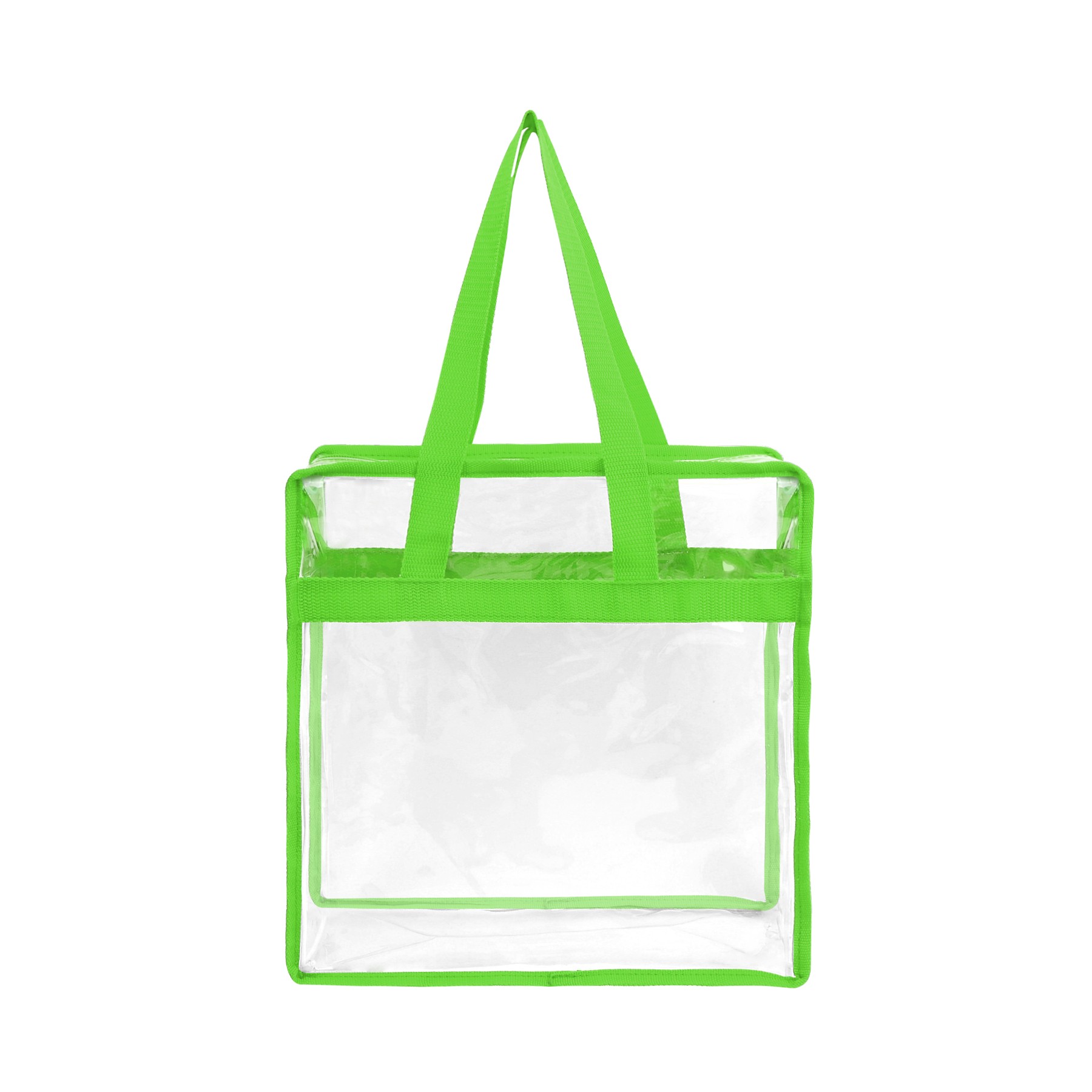 Clear Tote Bag With Zipper 3