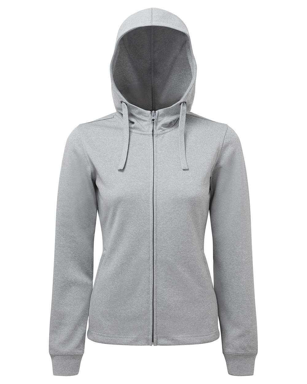 Women's Spun Dyed Full-Zip Hooded Sweatshirt - TD498 8
