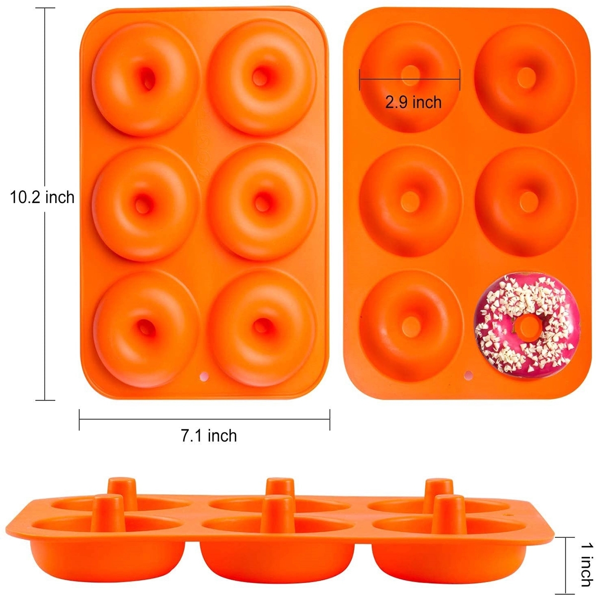 Silicon Doughnut Mould 5