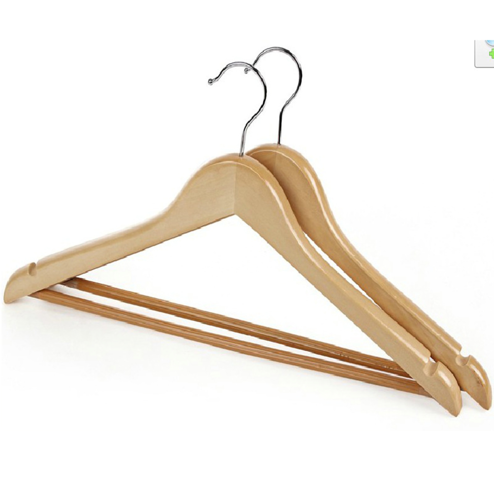 Premium Wooden Clothes Hangers 5