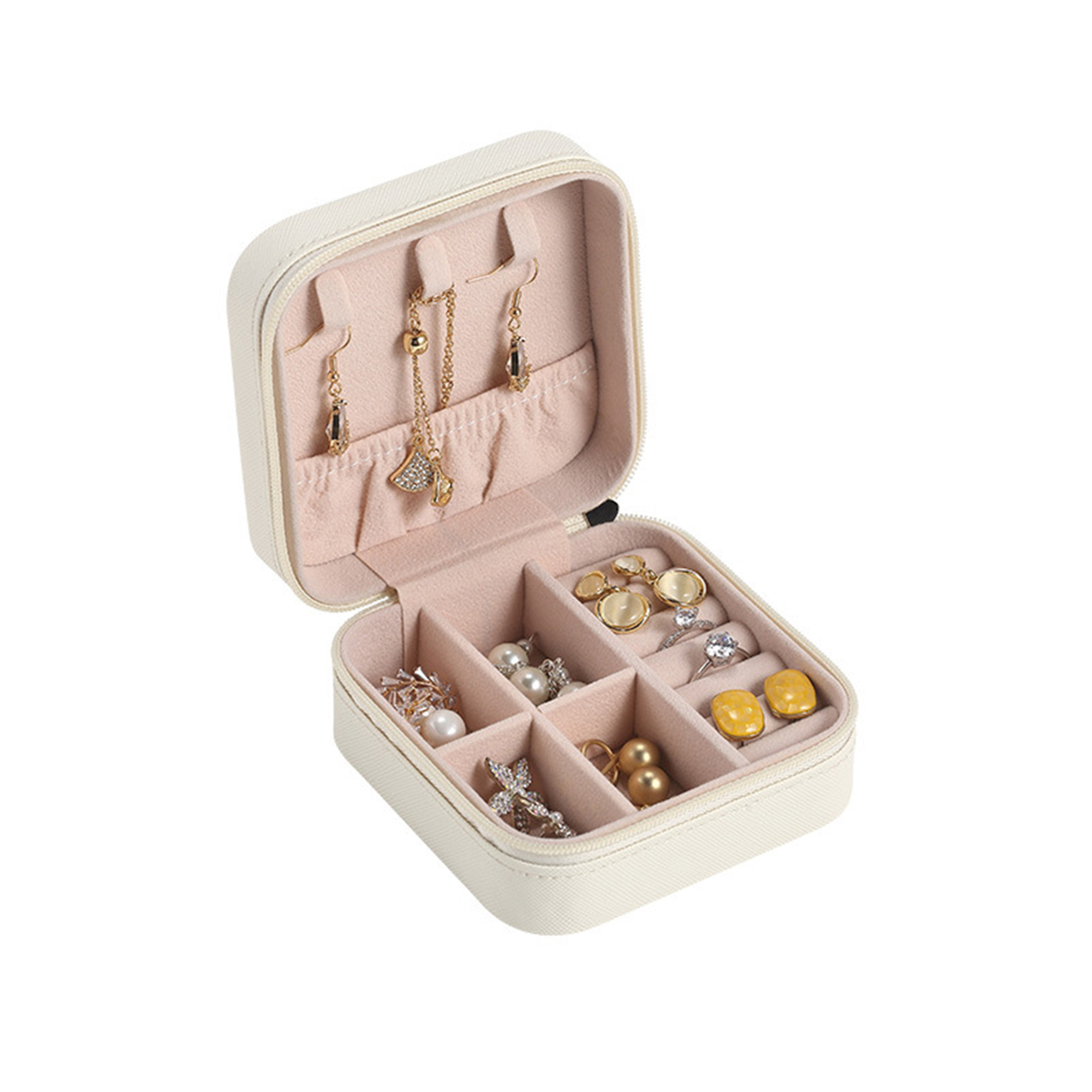 PU Leather Multi-Layer Jewelry Organizer 4