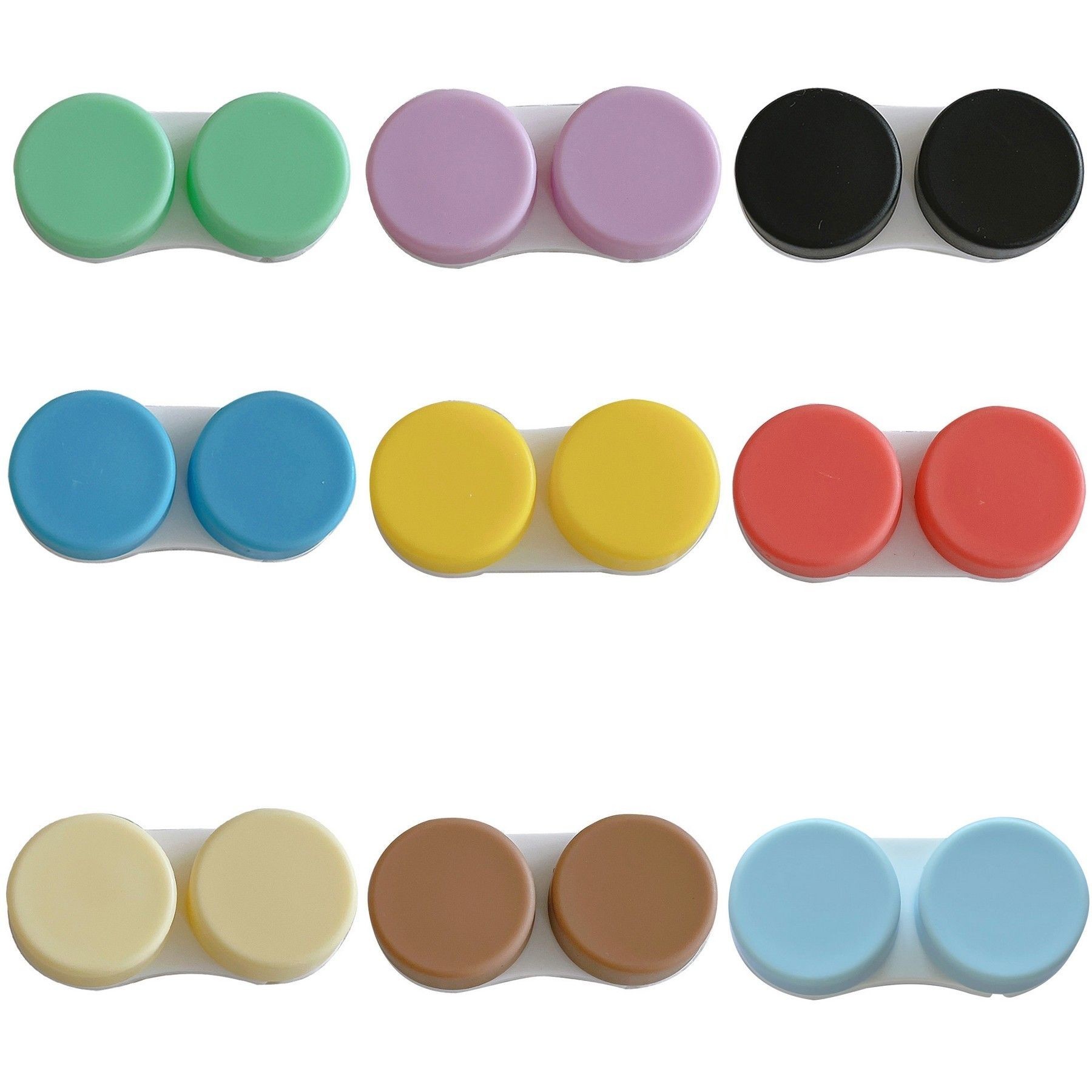 Lens Soaking Storage Container Compact Eye Contact Case 6
