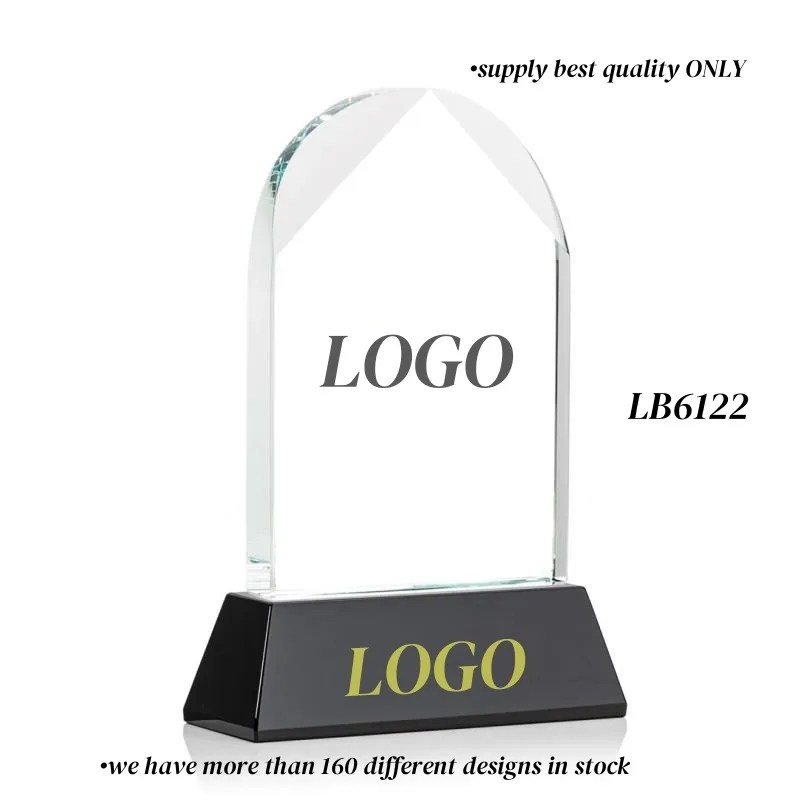 Winner Golf Trophy Crystal Award Custom 2