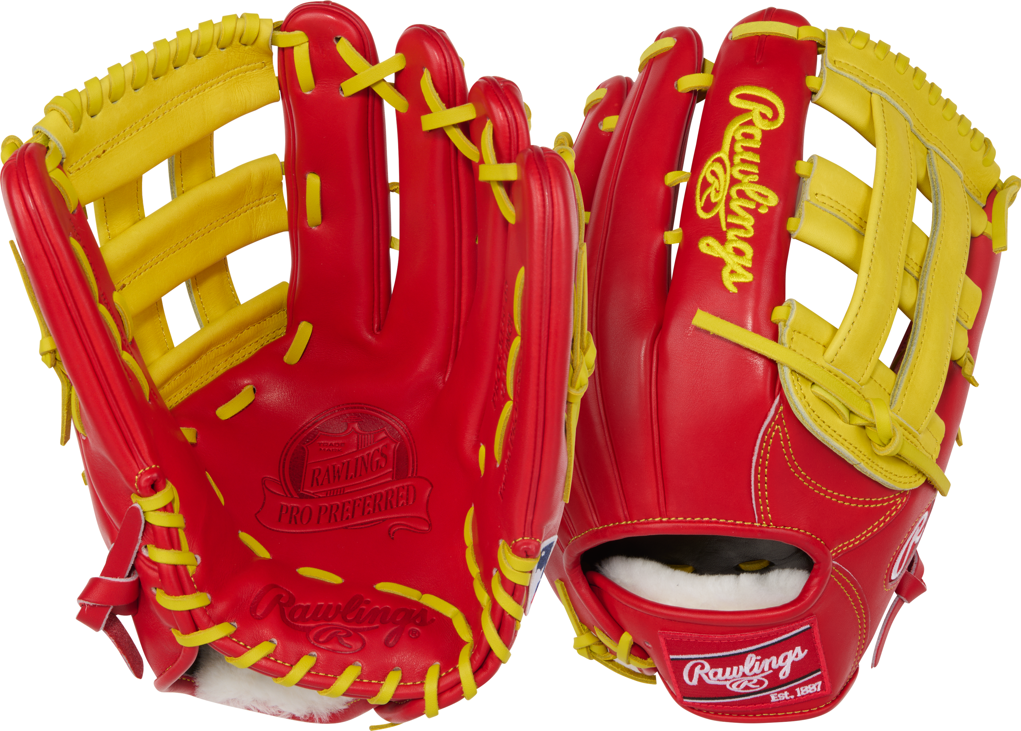 Rawlings Pro Preferred 12.75 in Baseball  Glove, Outfield 1