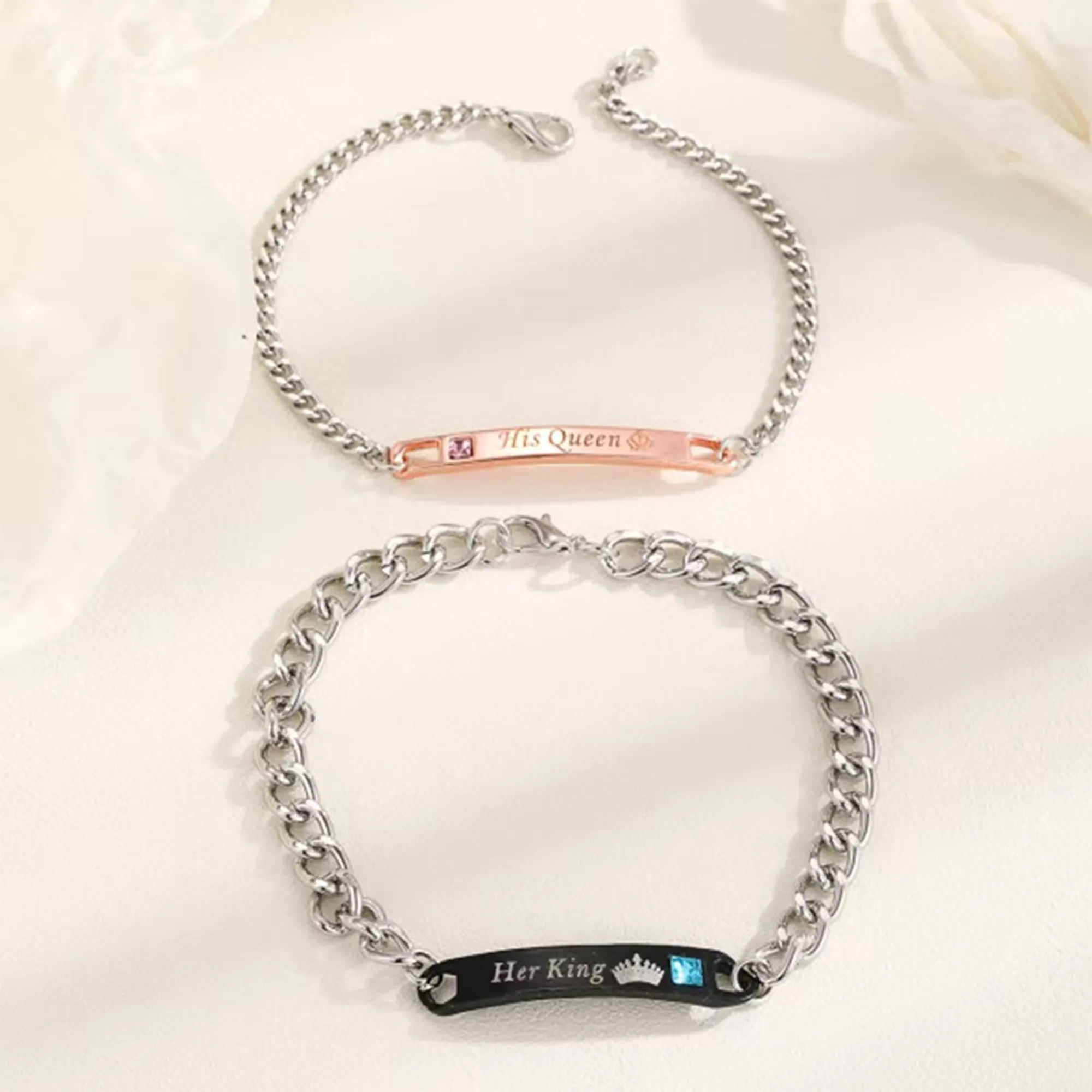 Titanium Steel Bracelet Can Be Customized With Logo 5