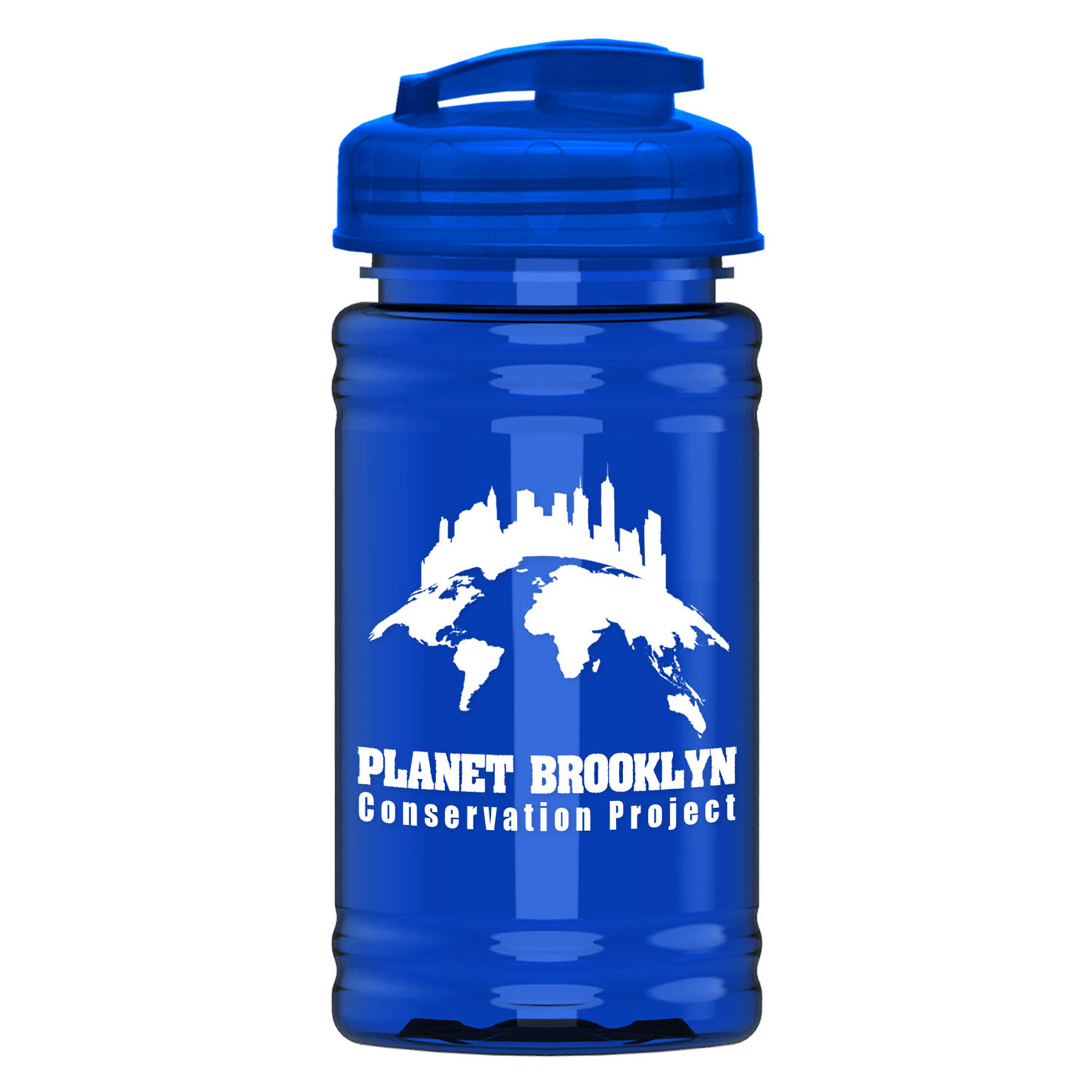 UpCycle - Mini 16 oz. rPet Sports Bottle with USA Flip 20