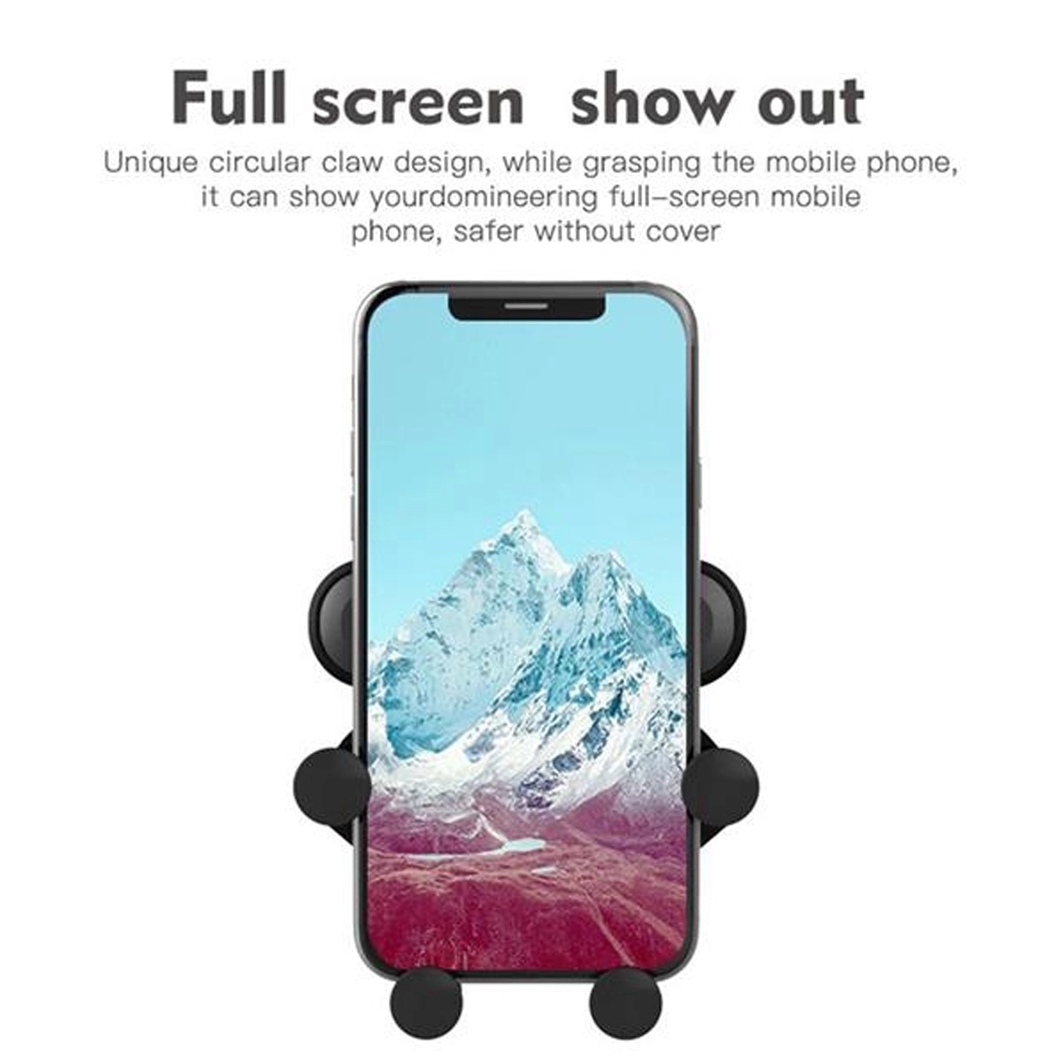 Car Air Outlet Gravity Phone Holder Mount 7